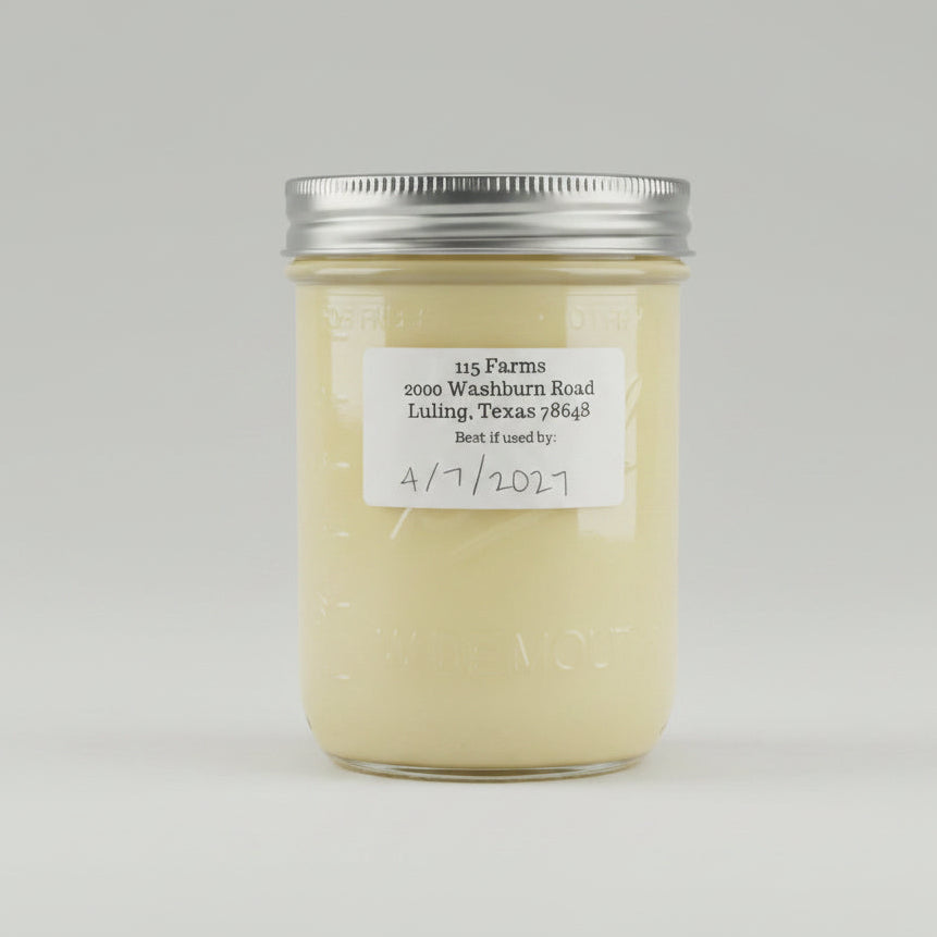 115 Farms - Pint Beef Cooking Tallow